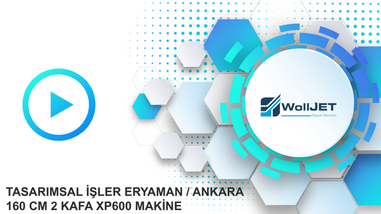 Read more about the article Tasarımsal İşler – Eryaman / ANKARA <br> 160 cm 2 Kafa XP600 Makine